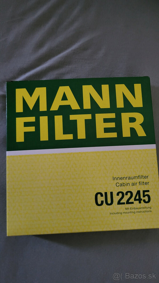 Kabinovy filter MANN CU 2245