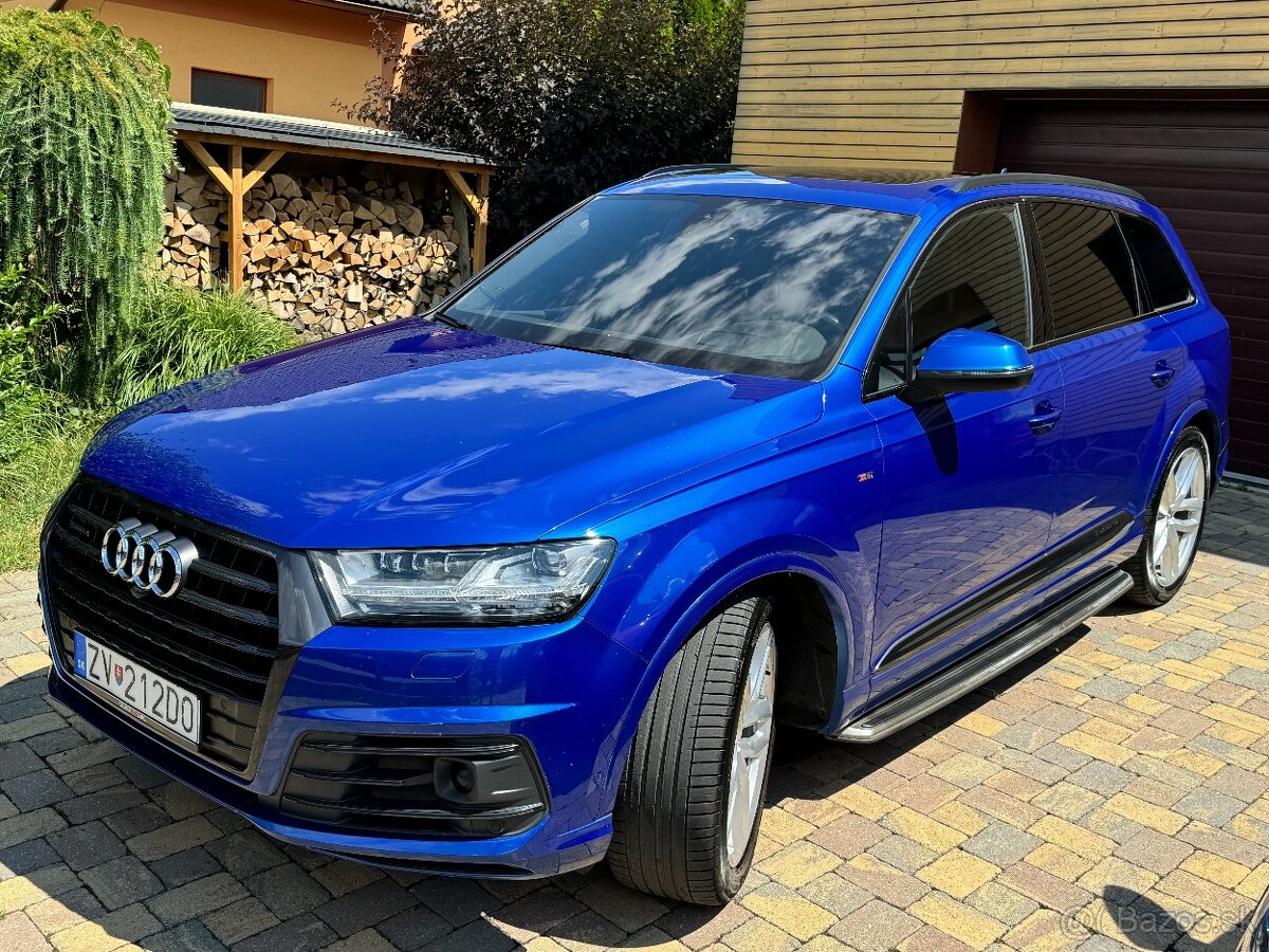 Audi Q7,3.0, TFSI, 250kW, odpočet DPH, 7 miest, 2016