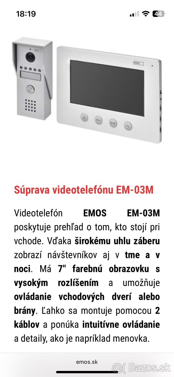 Video vrátnik
