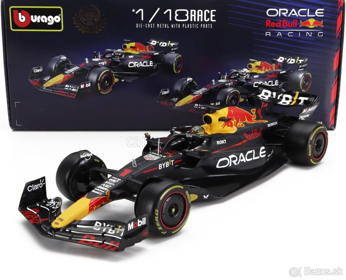 BURAGO RED BULL F1 RB19 TEAM ORACLE RED BULL RACING N 1 1:18