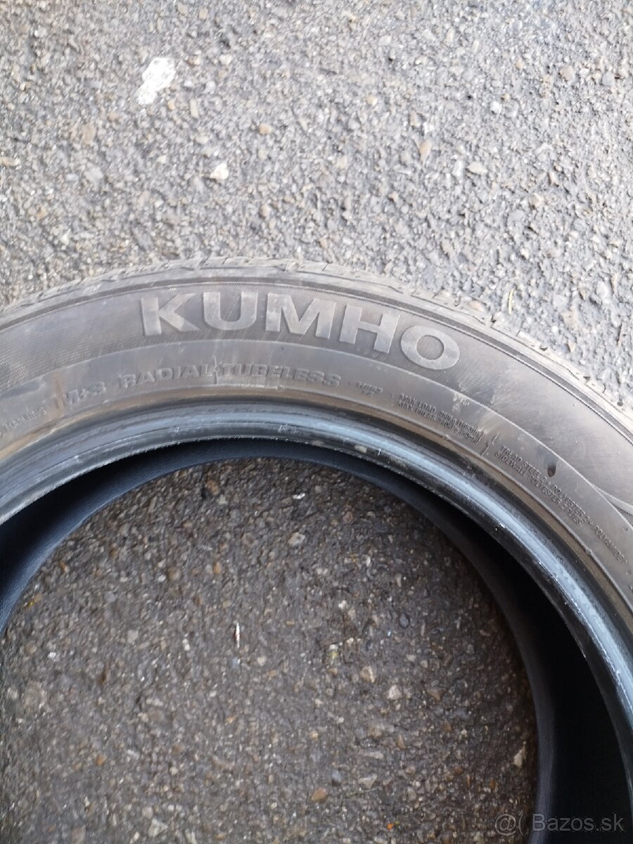 Predám úplne nové letné pneumatiky Kumho 215 55 R17 l