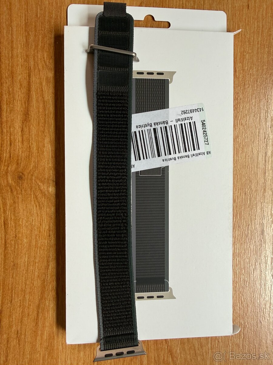 Apple Watch 49mm Blue/Black Trail Loop - S/M