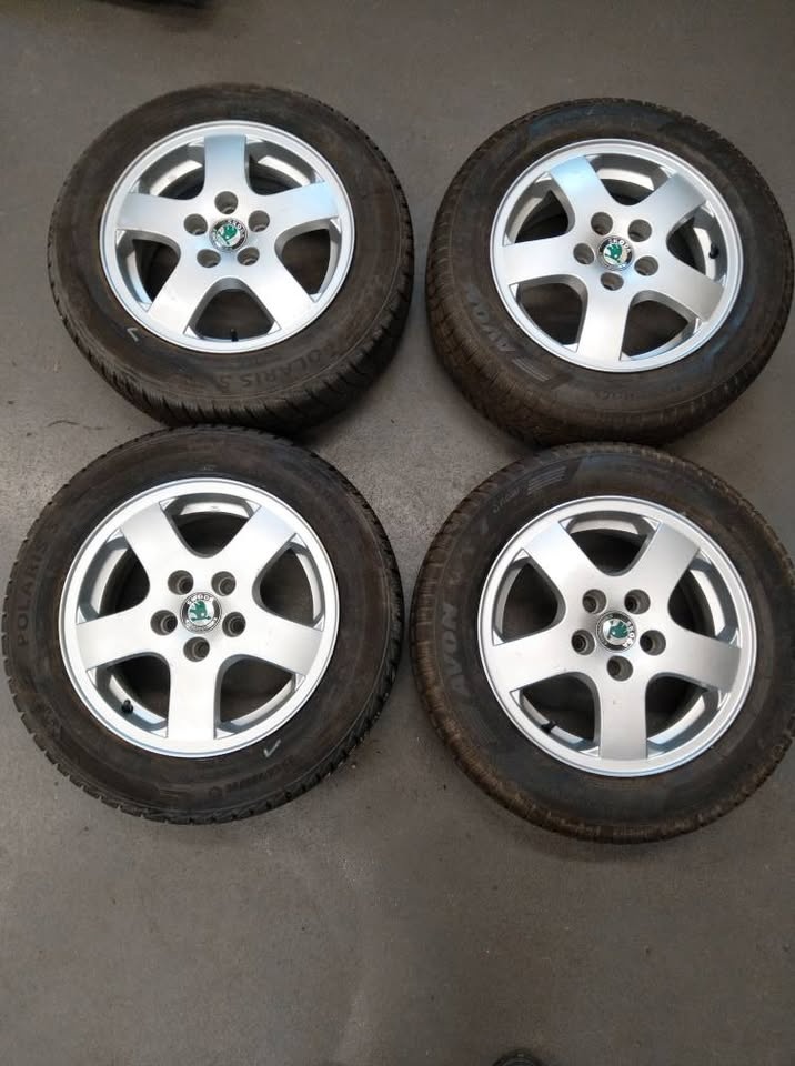 Alu 5 x 100 R 14" + zimné pneu.