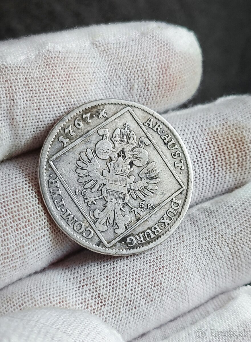 30 Kreuzer 1767 IC SK, Viedeň, Mária Terézia