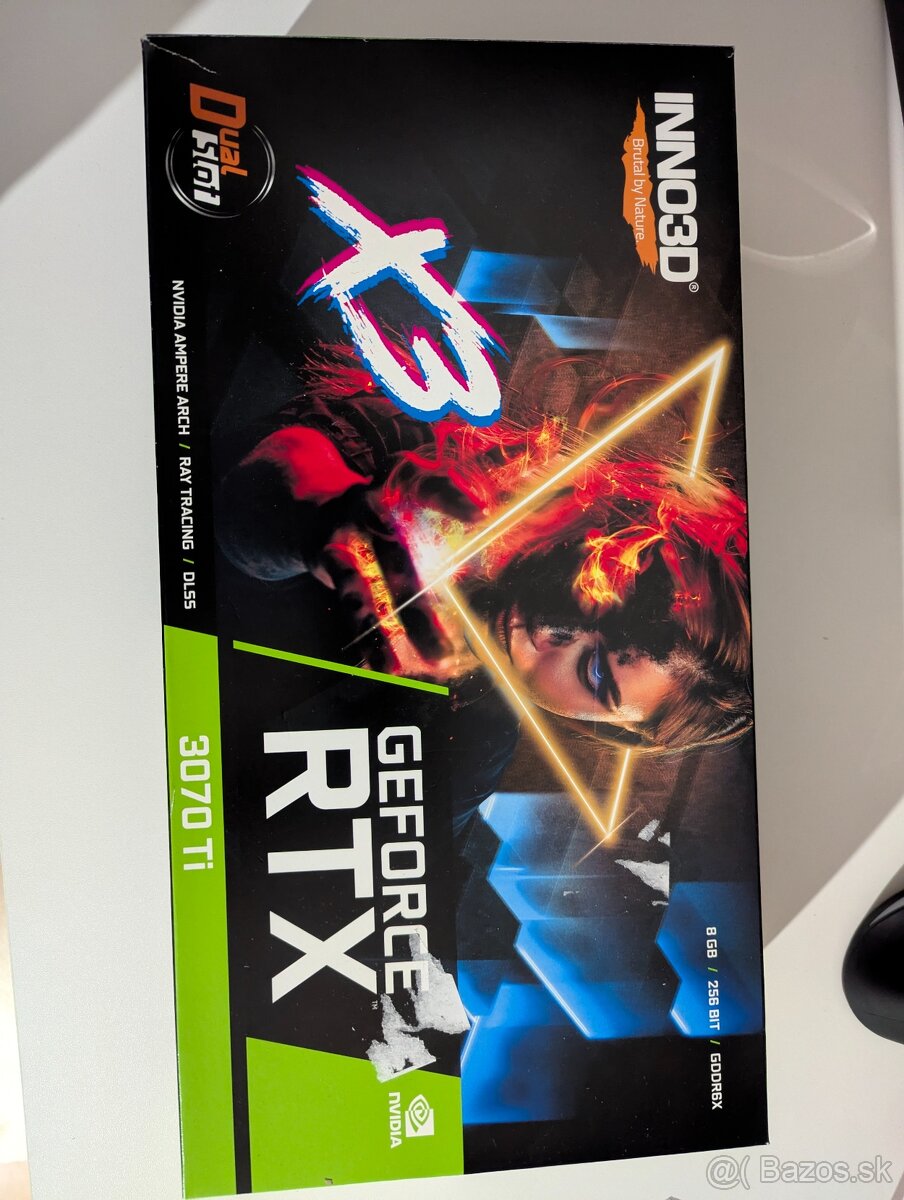 Inno3D Geforce RTX 3070ti 8GB 256bit GDDR6X