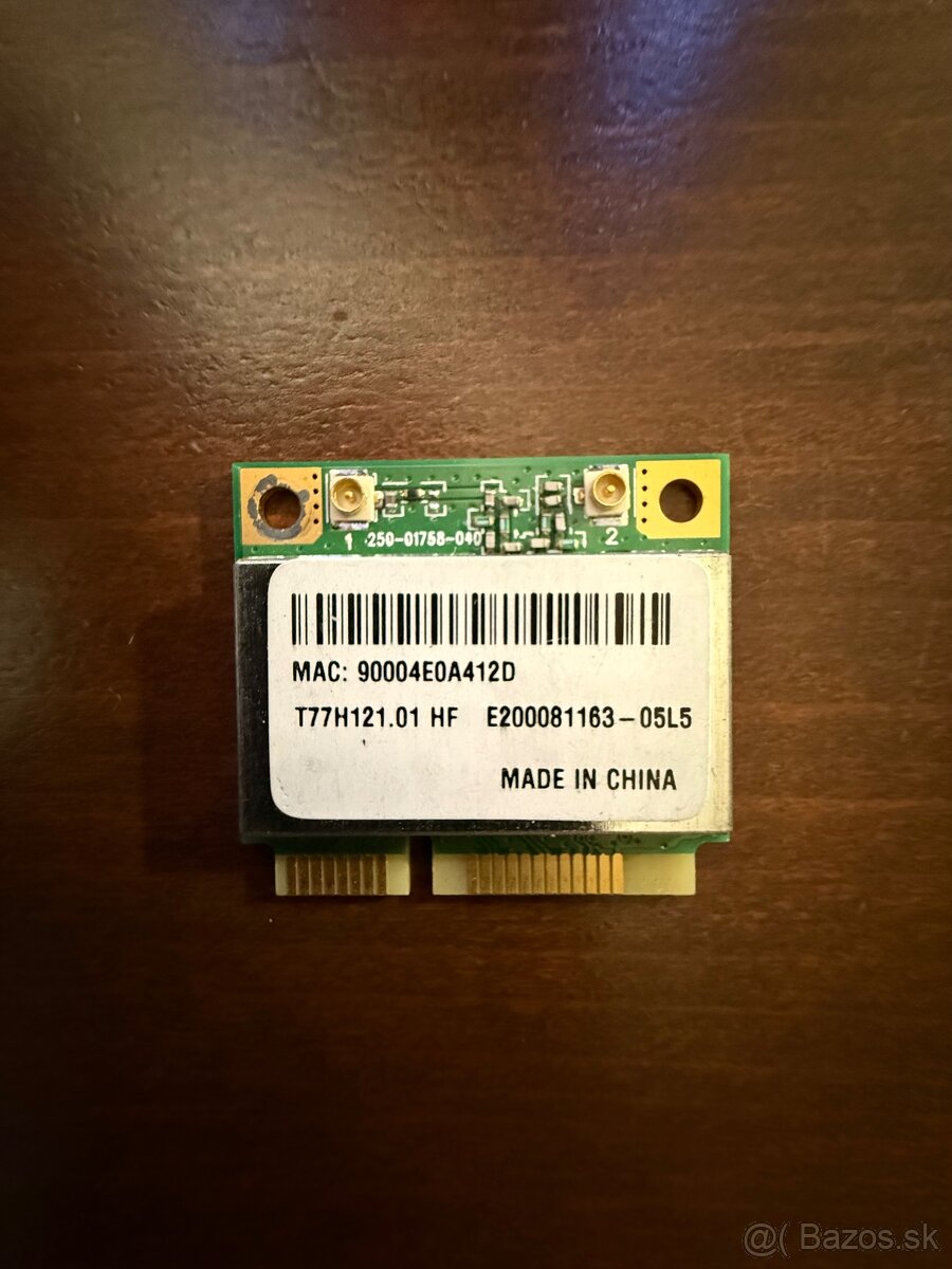 WiFi karta mini PCIe – T77H121.01 HF