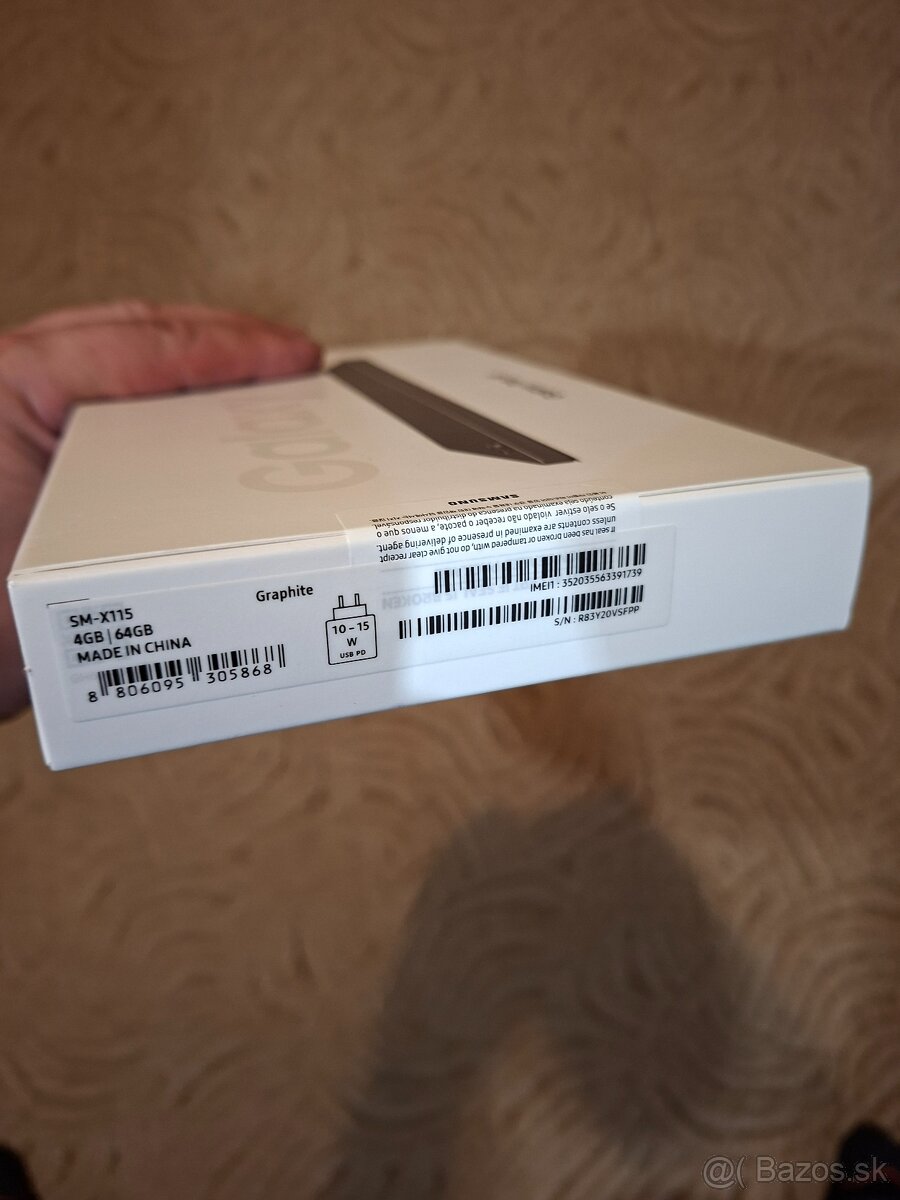 Galaxie Samsung A9 tablet TOP