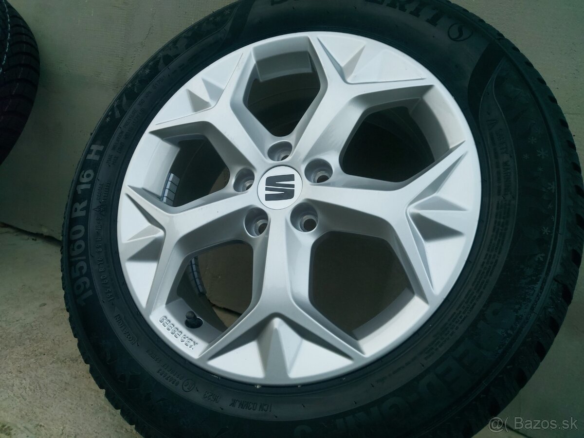 6Jx16 ET45 5x100 - 4ks NOVÉ disky original SEAT ARONA