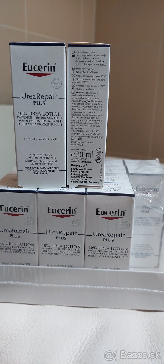 predam nove vzorky EUCERIN