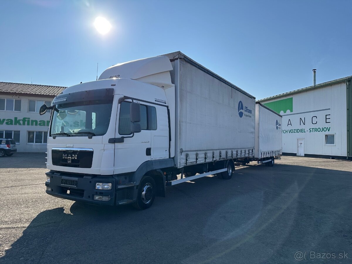 MAN TGL 8.22 + príves SVAN  prechodná súprava vin 723