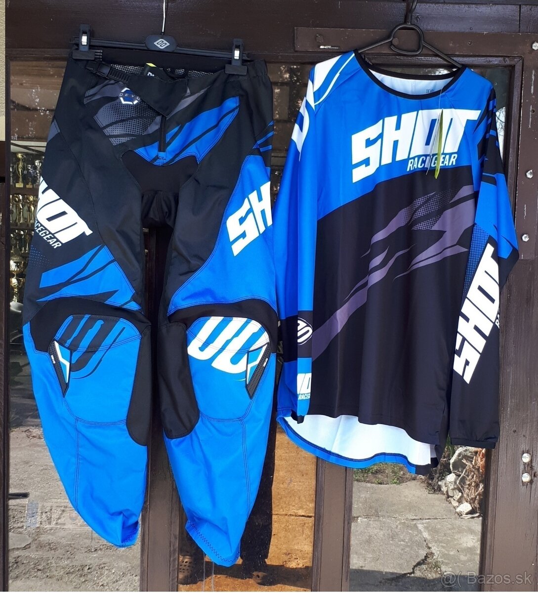 set komplet, dres a nohavice modrý SHOT
