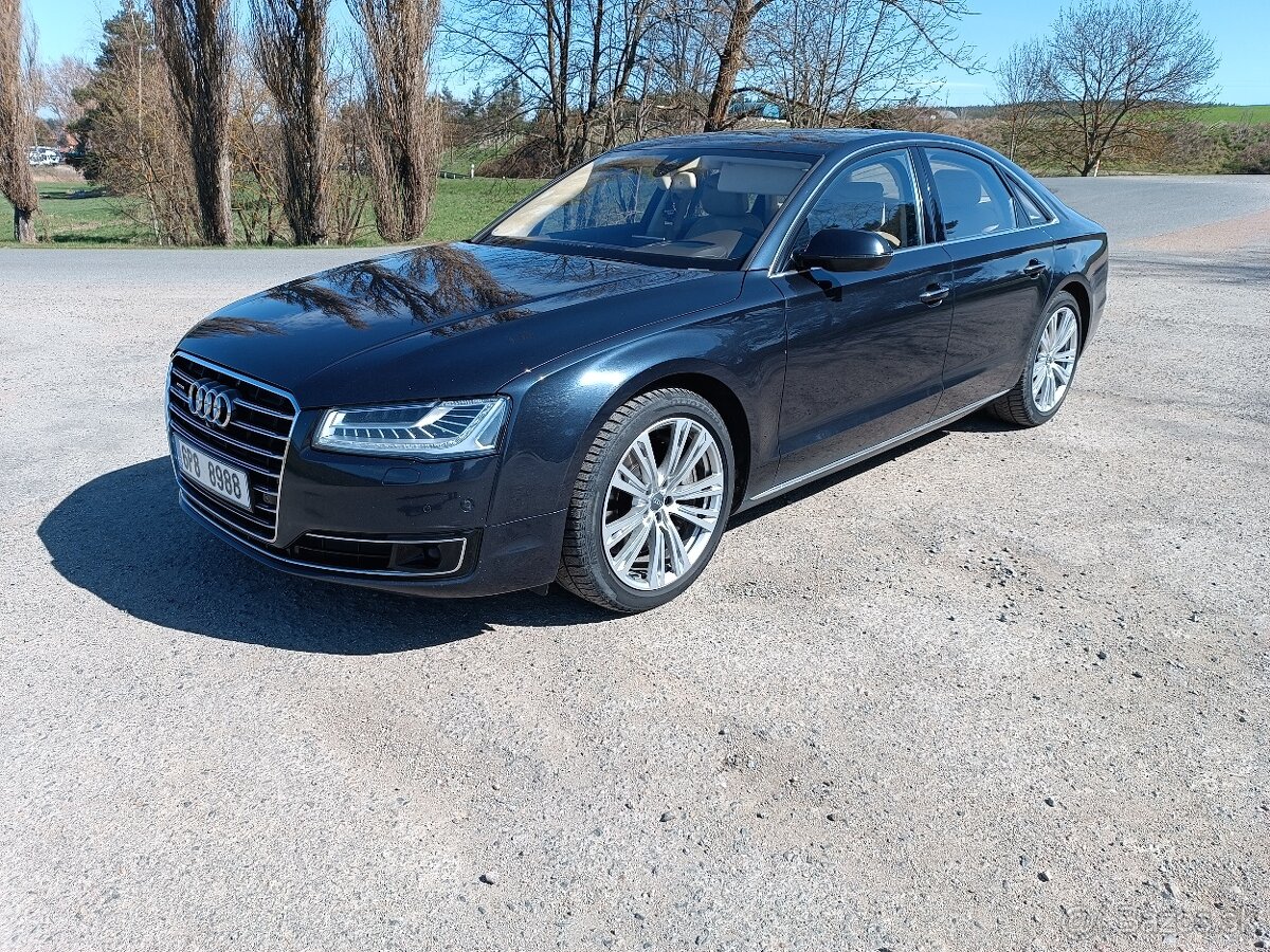 Audi A8 4,2TDi V8 TOP Výbava 2014 ACC,Komfortní sedačky
