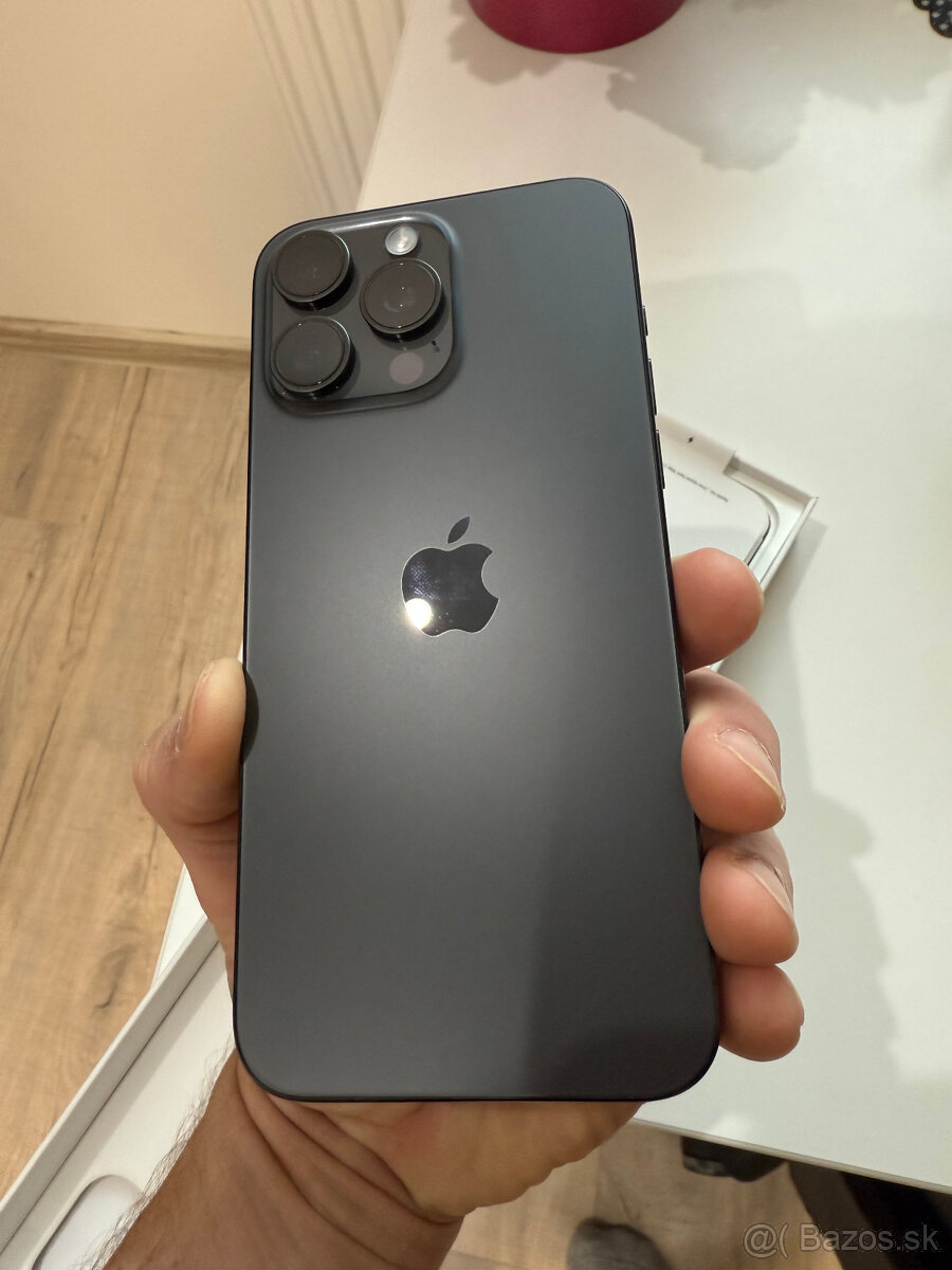 Apple iphone 15 Pro Max 256 Black - NOVY