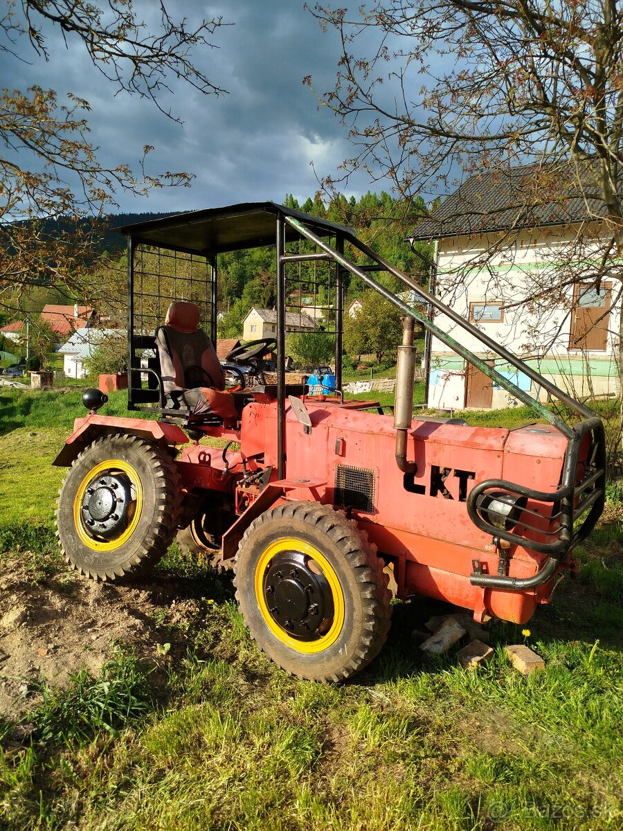 Malotraktor domácej výroby LKT 4x4