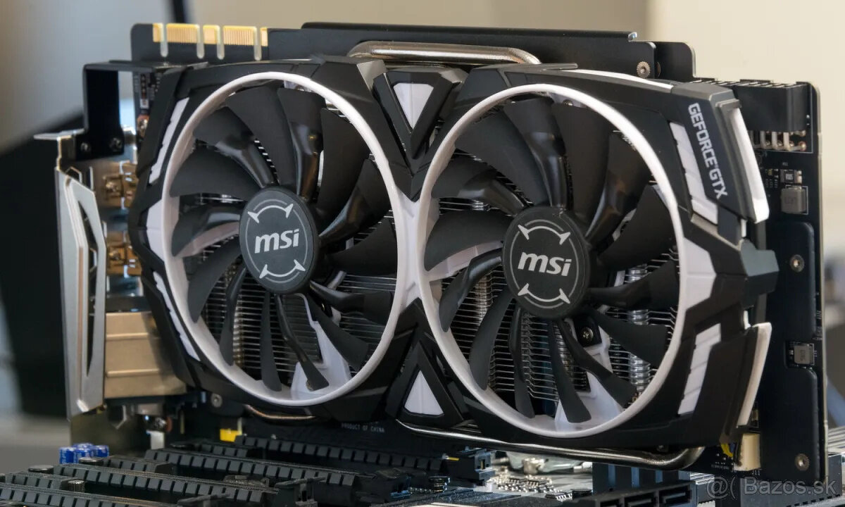 Herná grafika MSI GTX 1080 ARMOR OC 8GB GDDR5x