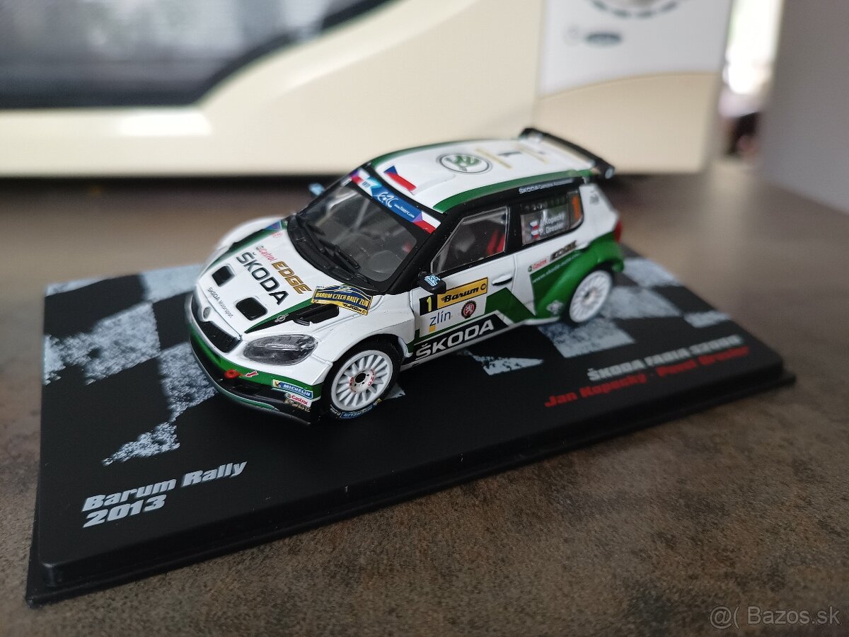 1:43 Škoda Fabia Barum Rally