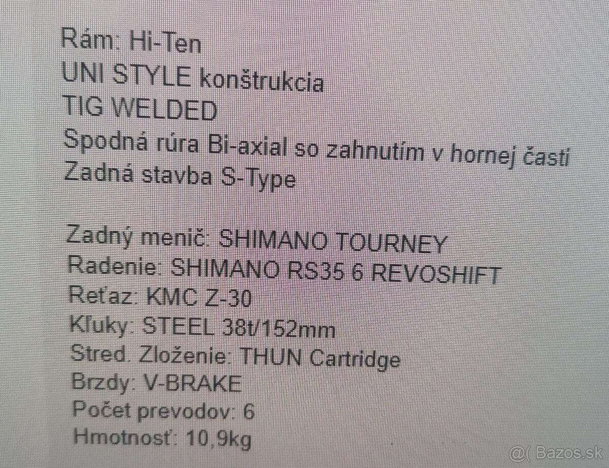 Kenzel bicykel
