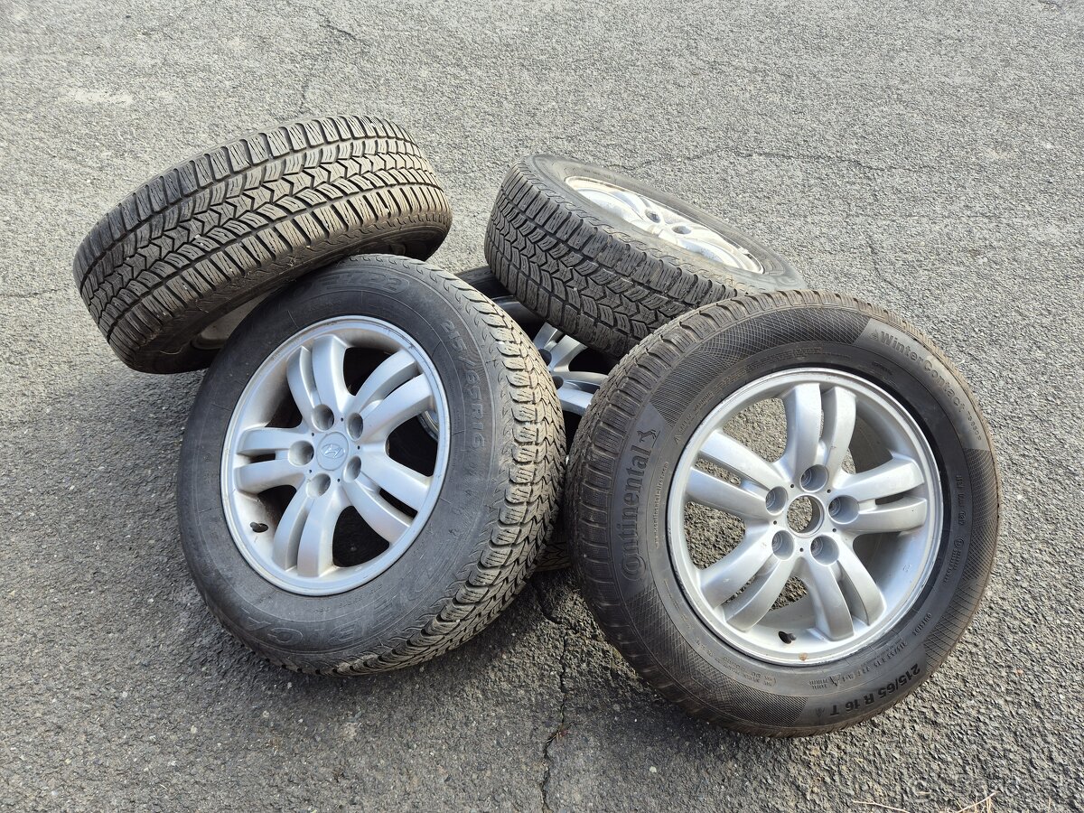 Kolesá 5x114,3 R16 5ks