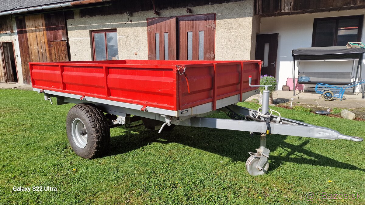 Vlečka 5t za traktor