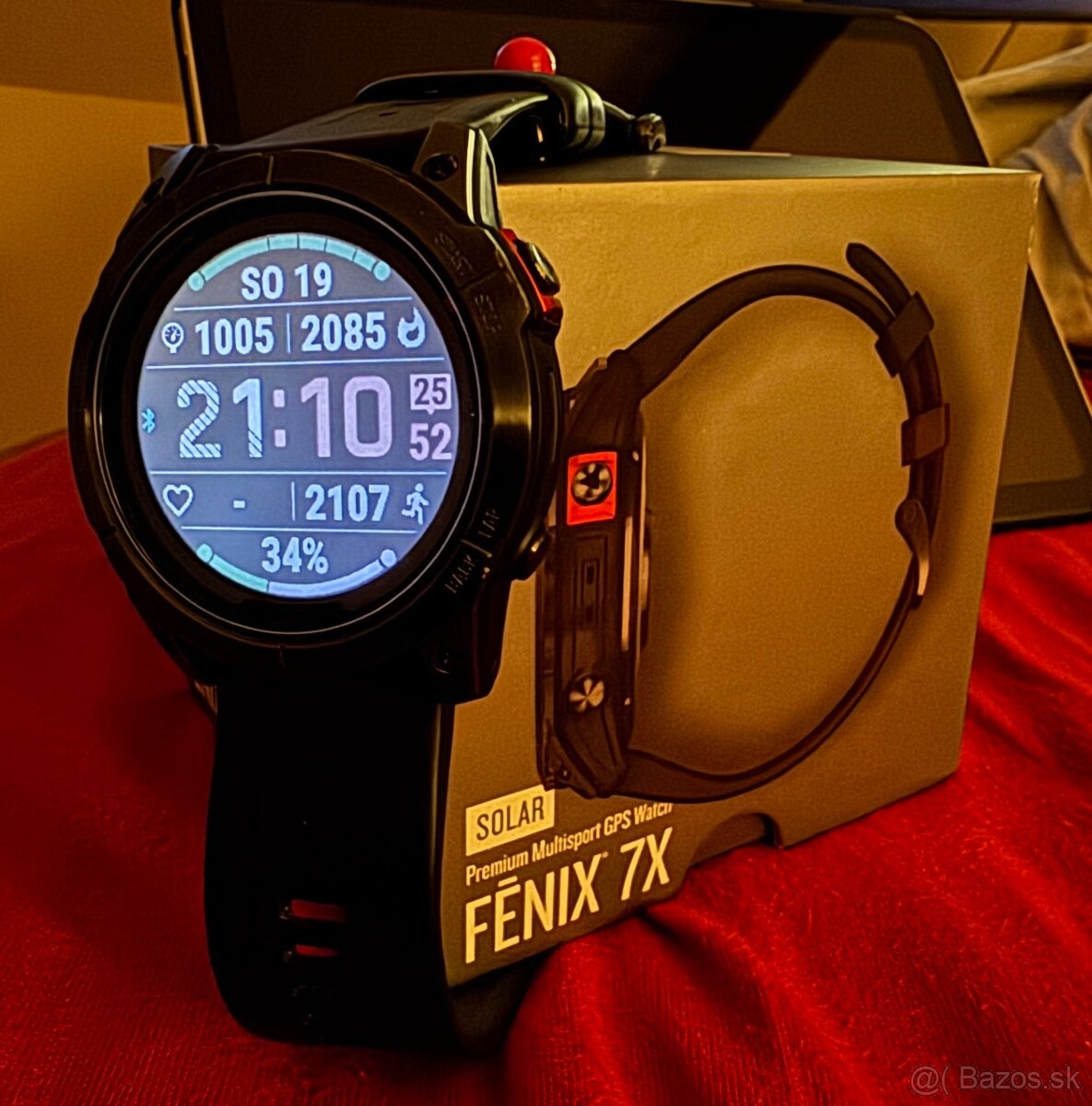 Garmin Fenix 7X Solar Slate Gray/Black Band