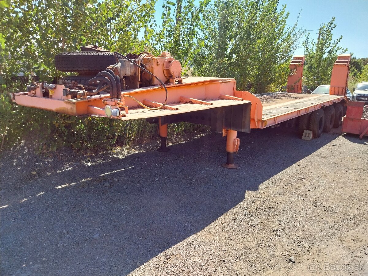 Podvalník ZREMB NJ04 N25.31 nosnost 26 tun / hydr. naviják