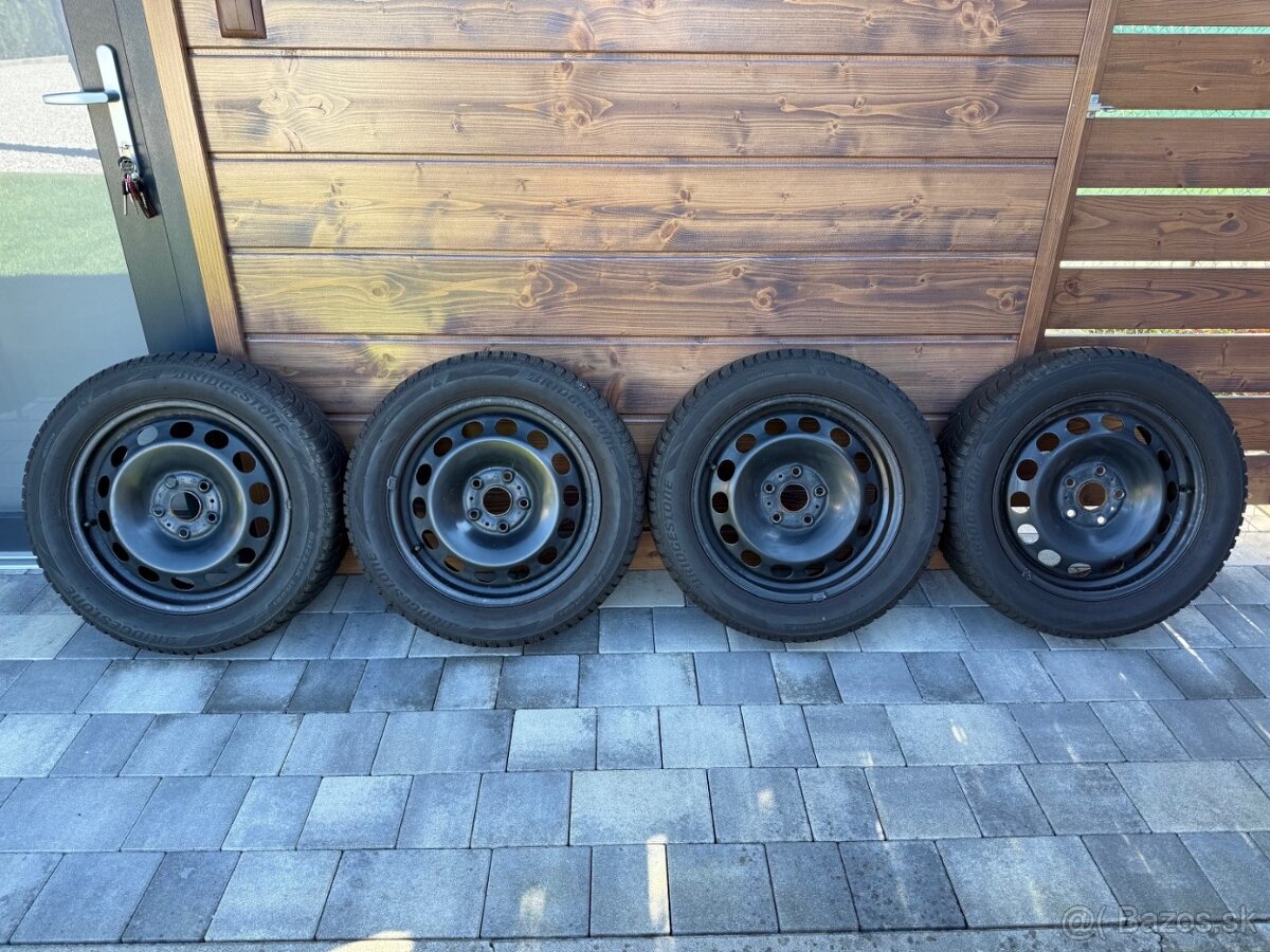 Disky 16" + zimné pneu 205/55 R16 Škoda-VW-Seat-Audi