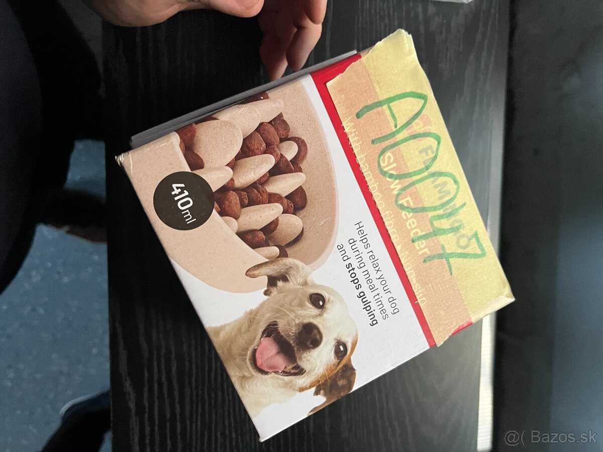 Miska pre psa so spomaleným kŕmením – 410 ml, proti prejedan