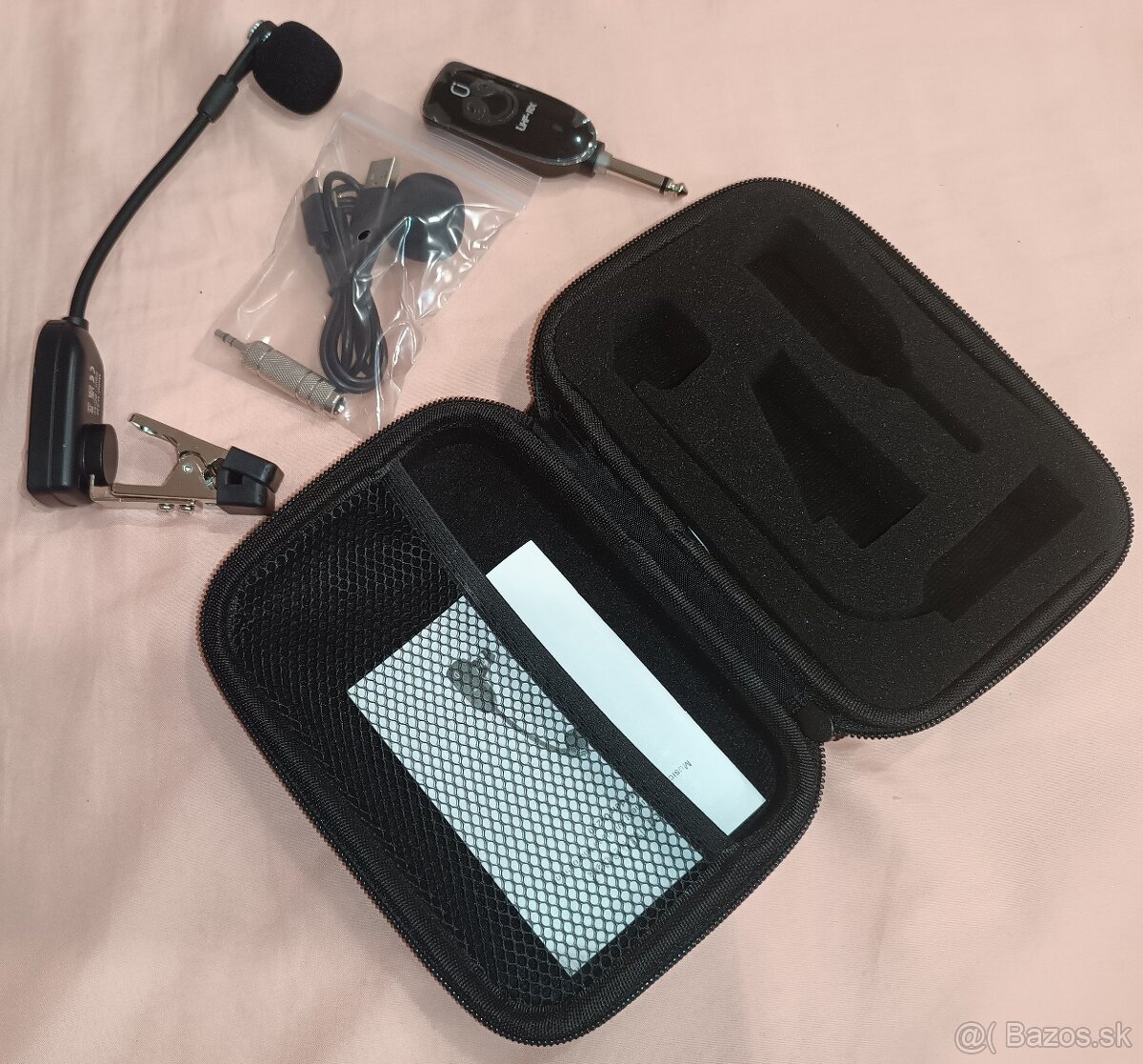 Predám nový bezdrôtový mikrofón + prijímač