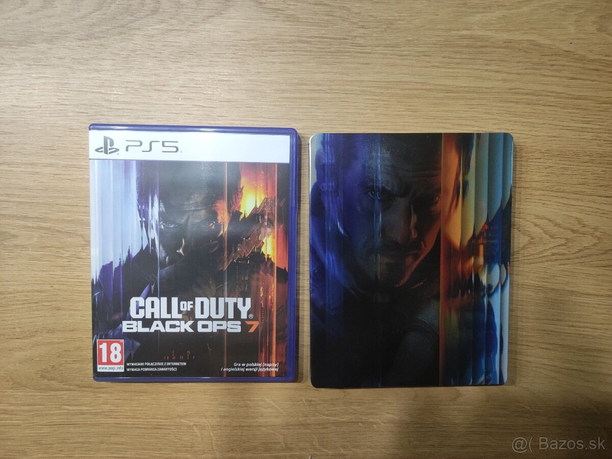 Call of duty black ops 7 ps5 + steelbook