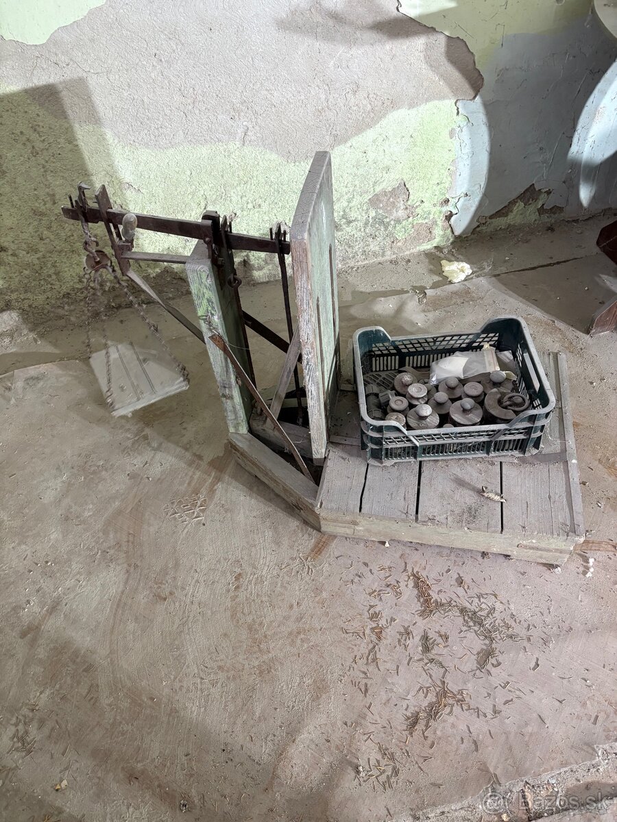 Stara váha decimalka