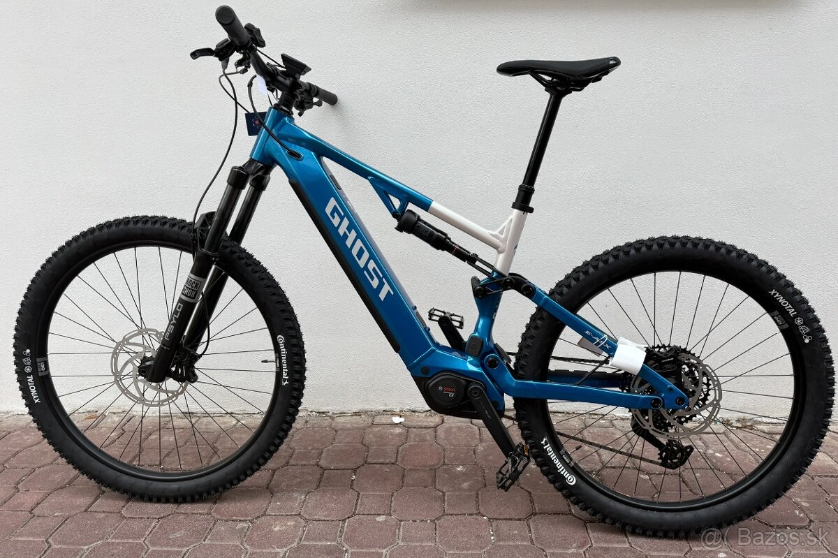 Celoodpružený elektrobicykel Ghost E-ASX Universal