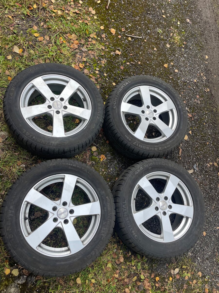 Zimné gumy na diskoch