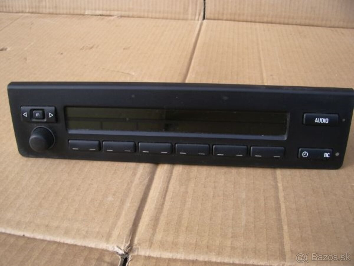 bmw radio CD e53 e39 aj ine modely NEVYPADANE PIXELI