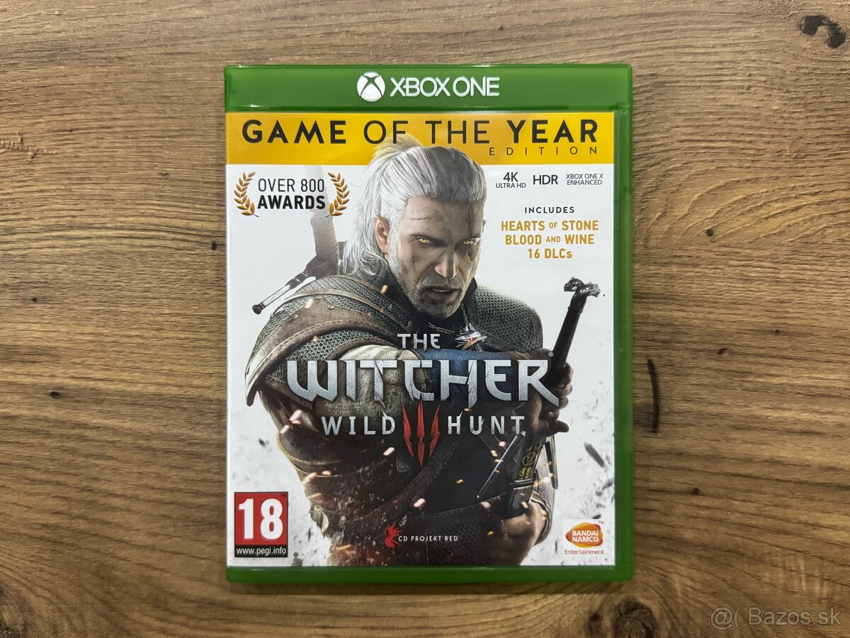 Hra Xbox One - The Witcher 3 Wild Hunt GOTY Edition CZ