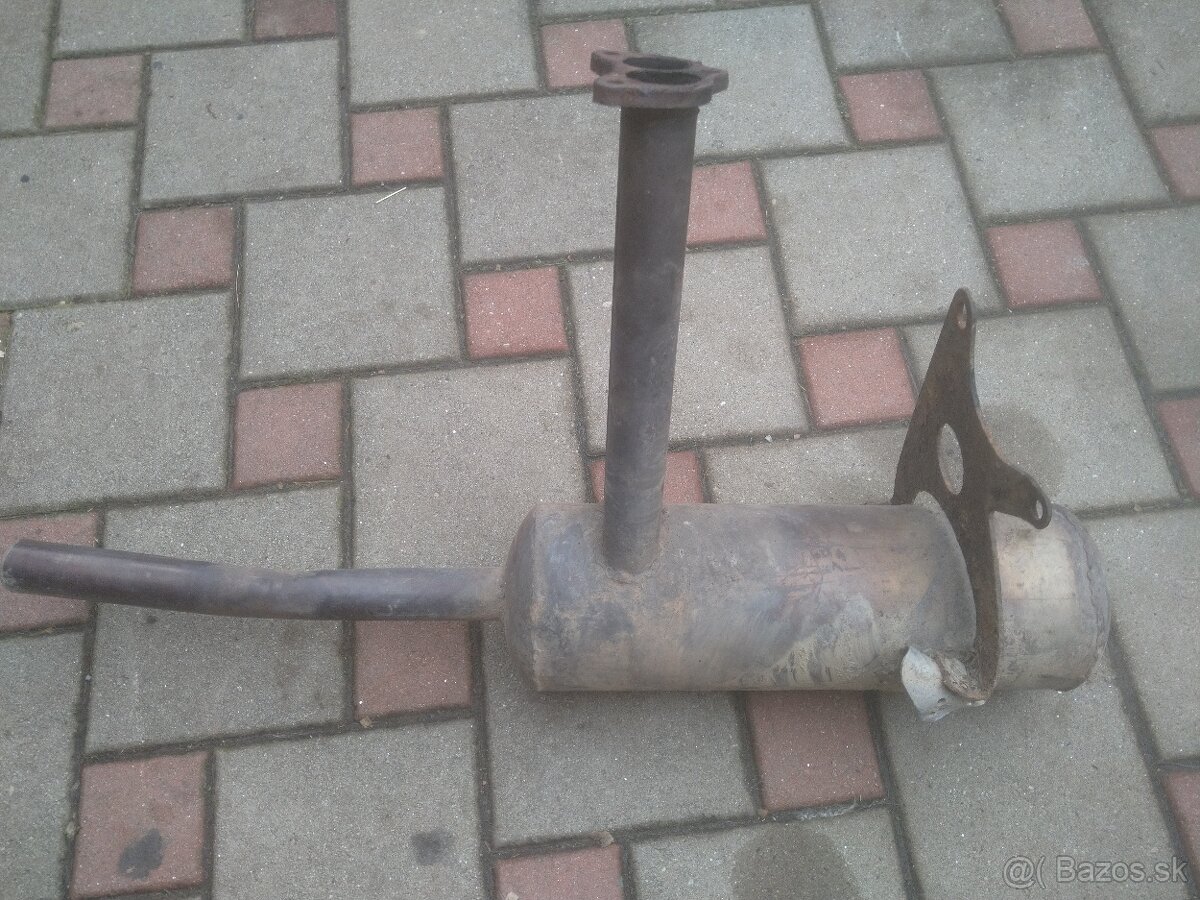 Výfuk škoda 120 nerez