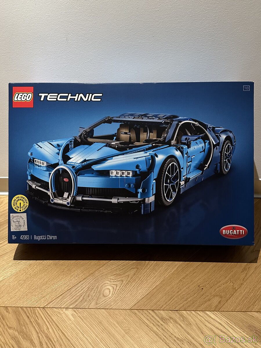 Neotvorené LEGO Technic Bugatti Chiron