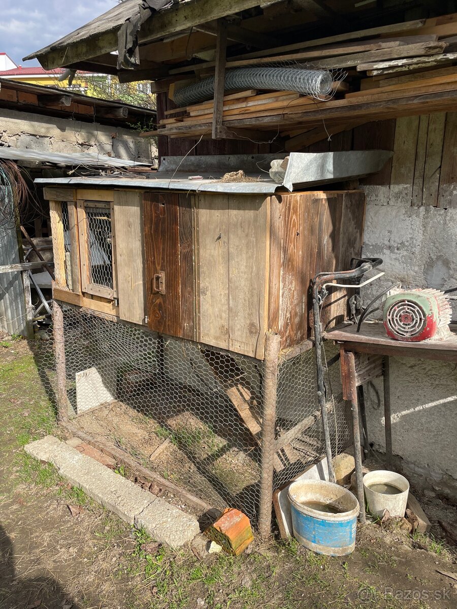 chlievec pre zajaca – 2-izbový s terasou