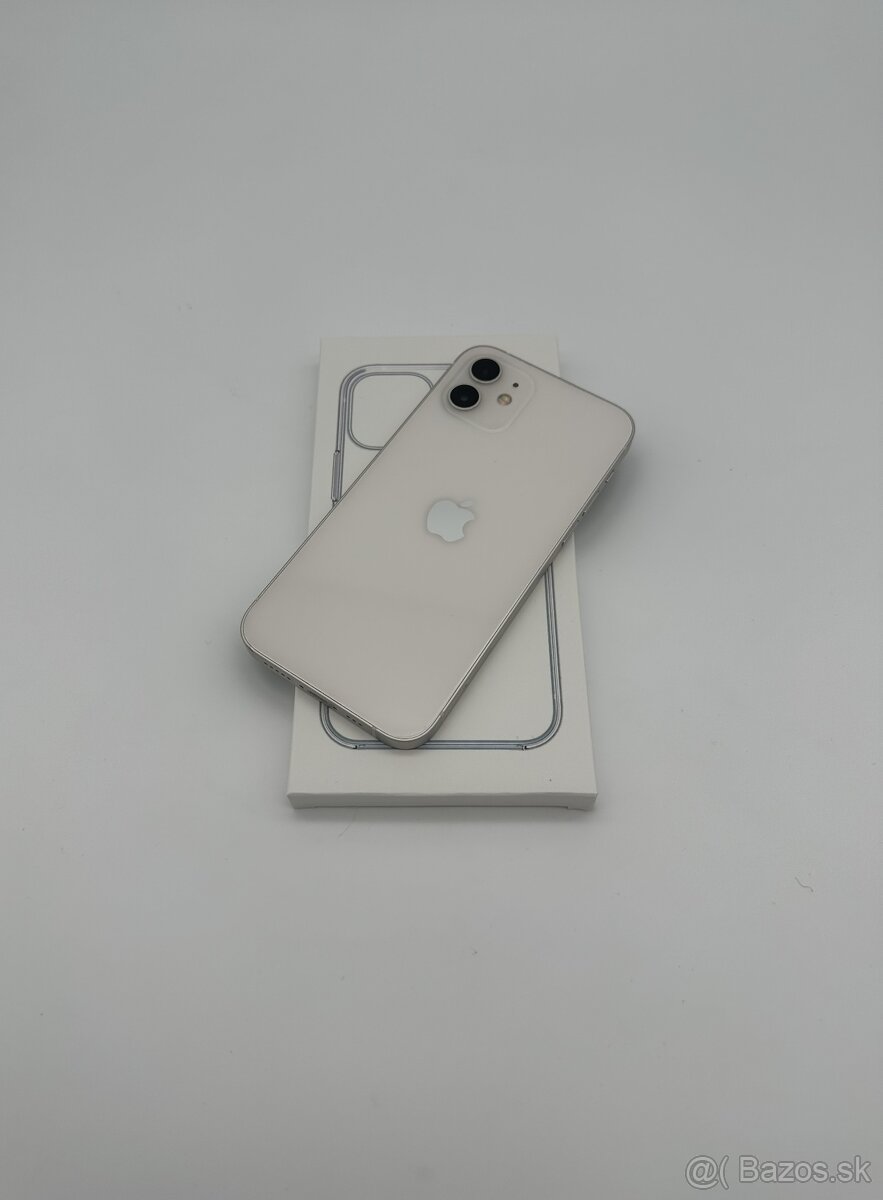 iPhone 12 64GB White (91% Batéria) + DARČEK