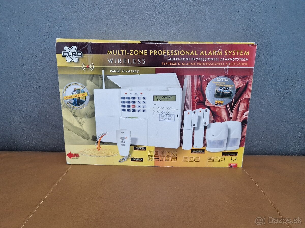 ♦️NOVÝ ZABEZPEČOVACI SYSTEM ALARM ELRO ♦️