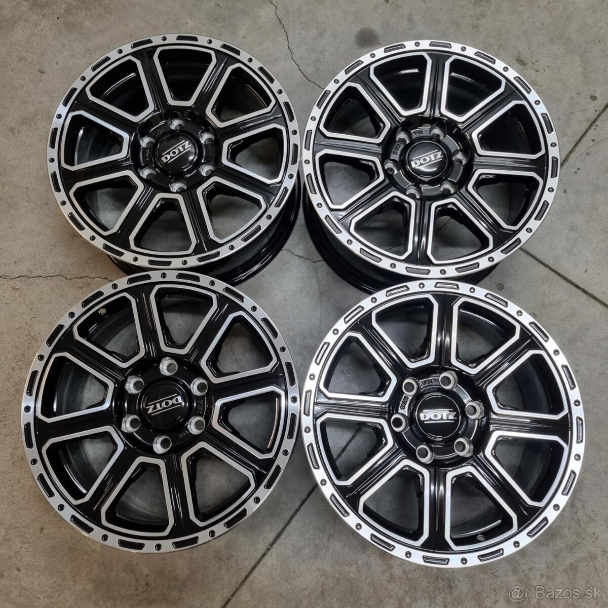 DOTZ disky 6x139,7 R18 8J ET35