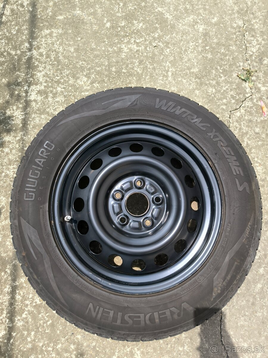 Plechové disky TPMS ET 50  215/60 R16
