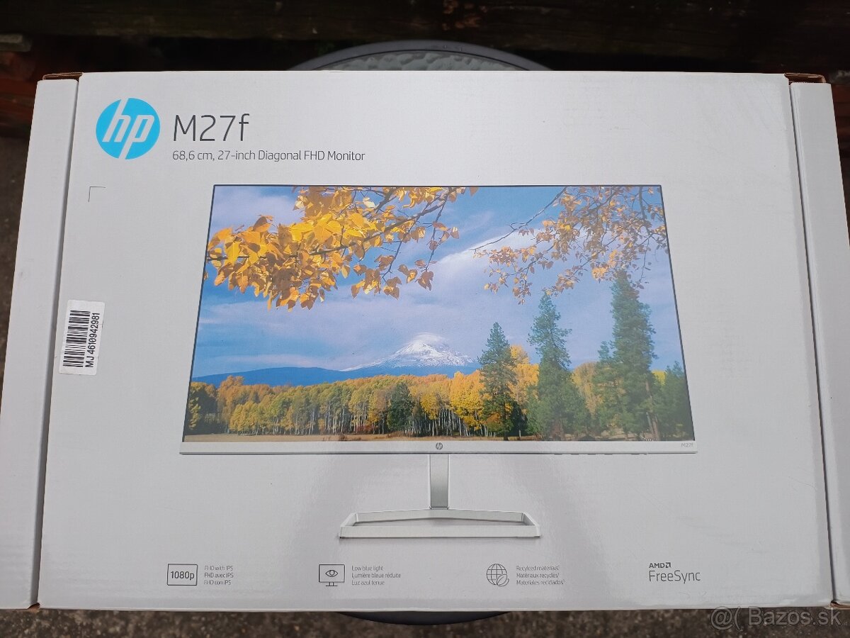 Monitor HP M27f 27″, 1920 x 1080, 75Hz
