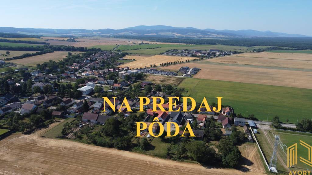 NA PREDAJ PÔDA, HLBOKÉ, ROVENSKO, SENICA