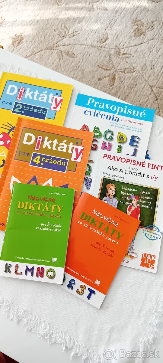 Nácvičné diktáty, pravopisné cvičenia