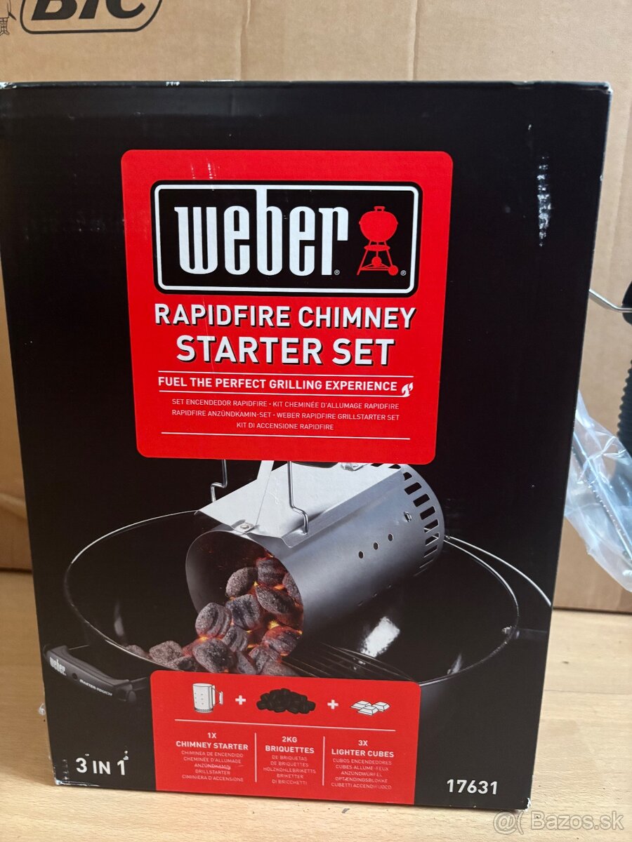 WEBER Zapaľovací set RAPIDFIRE