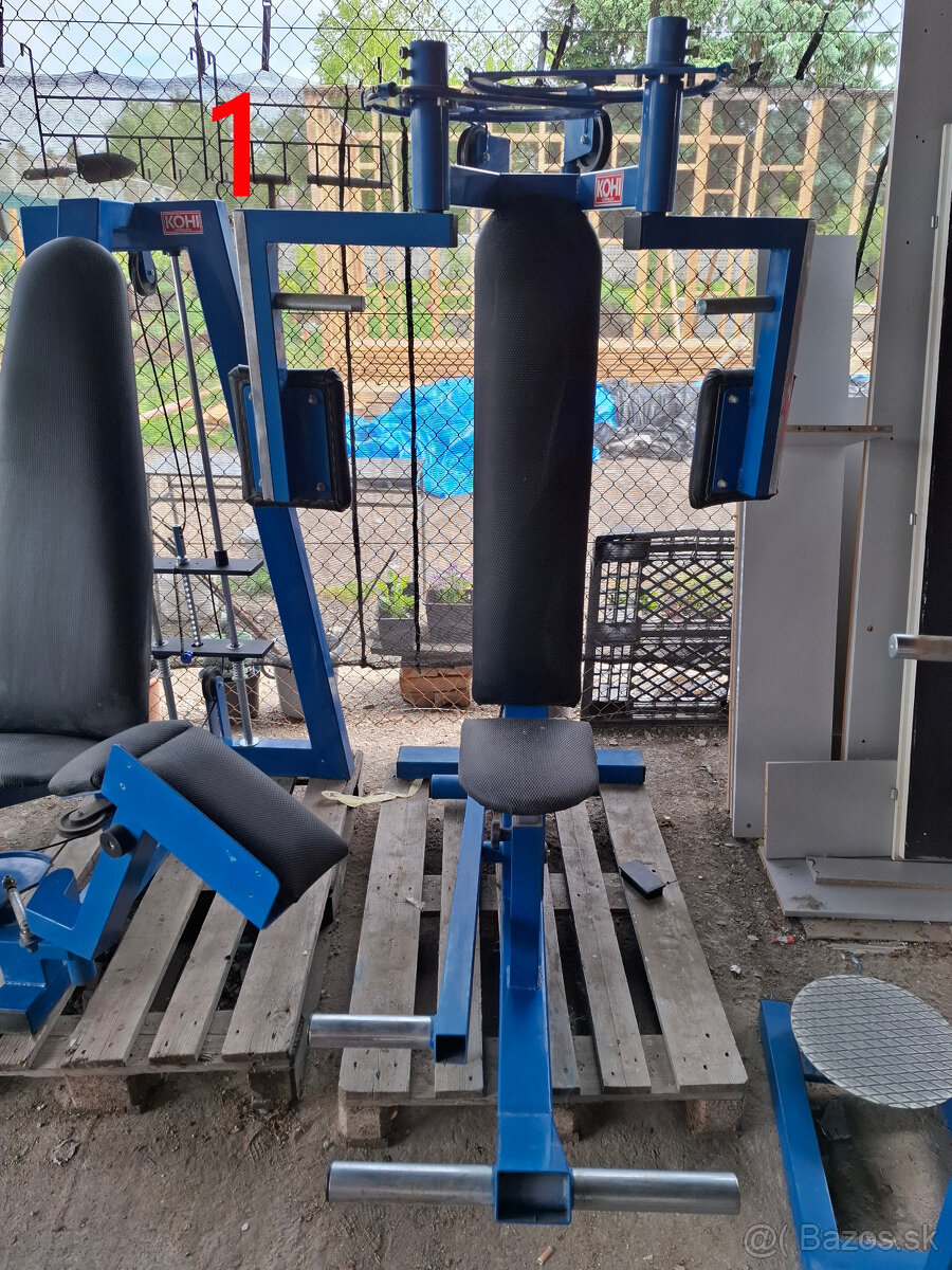 KOHI fitness stroje - 6 strojov