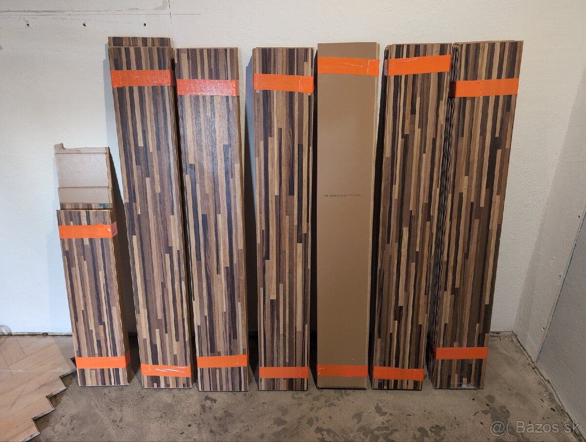 Laminatova click podlaha 15m2 + dorezy
