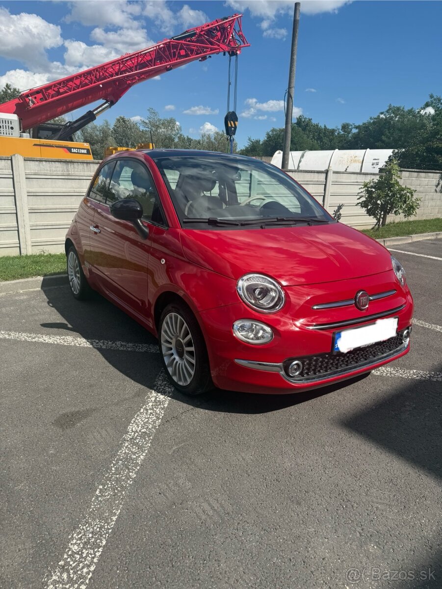 đźš— Fiat 500, 2015, benzĂn, manuál, 80 000 km