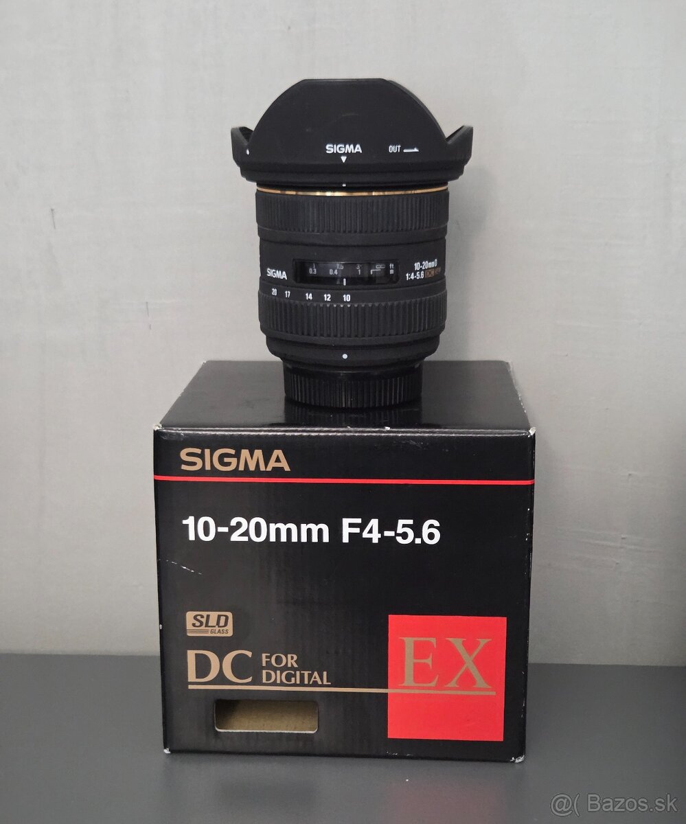 Sigma 10-20mm f/4-5.6 EX DC HSM pre NIKON