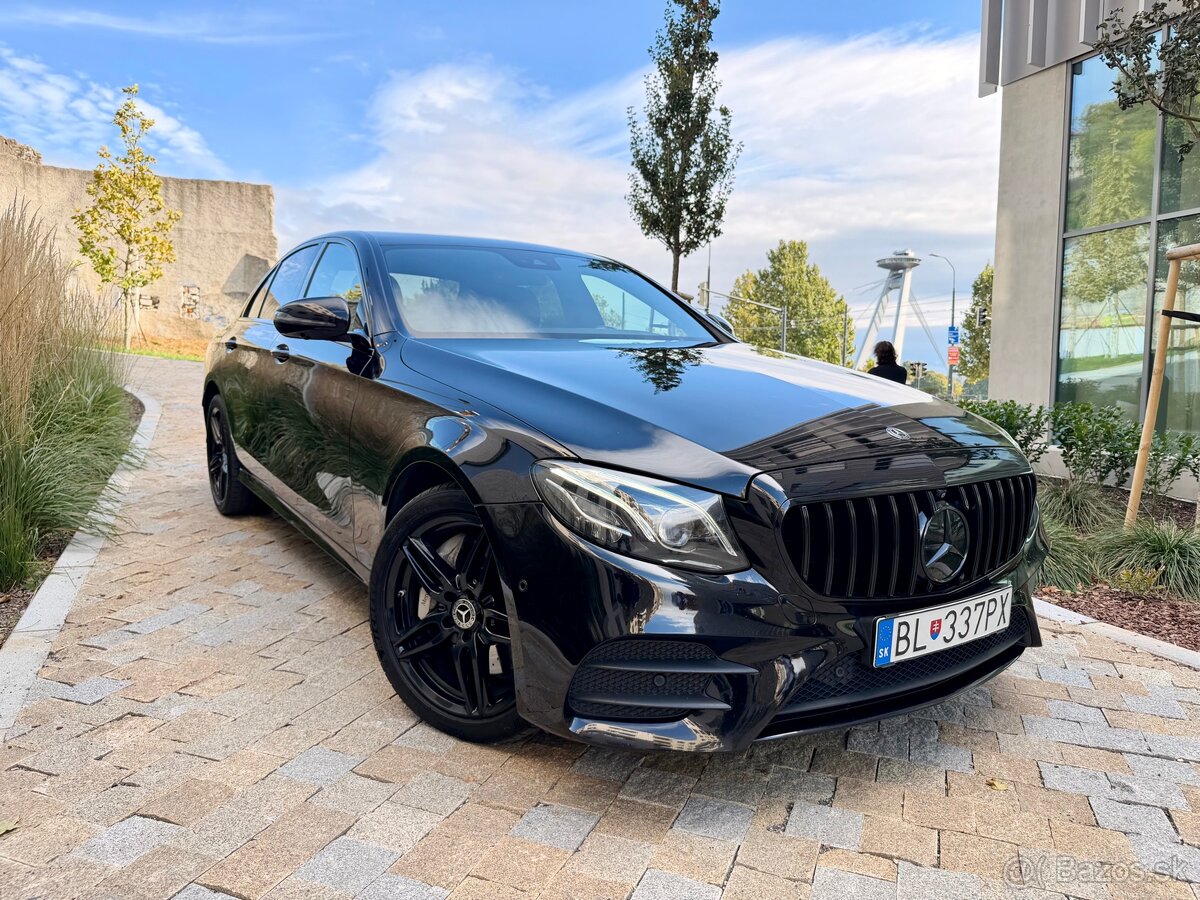 Mercedes E trieda 350 d 4MATIC A/T AMG Packet